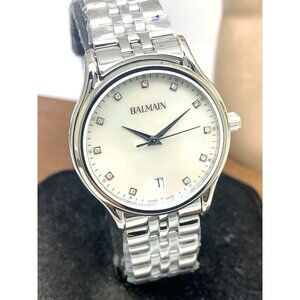 Balmain Women's Watch B83513386 Beleganza Swiss Quartz Mother of Pearl Dial 32mm